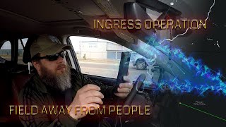 Play Ingress - Stay Away From People
