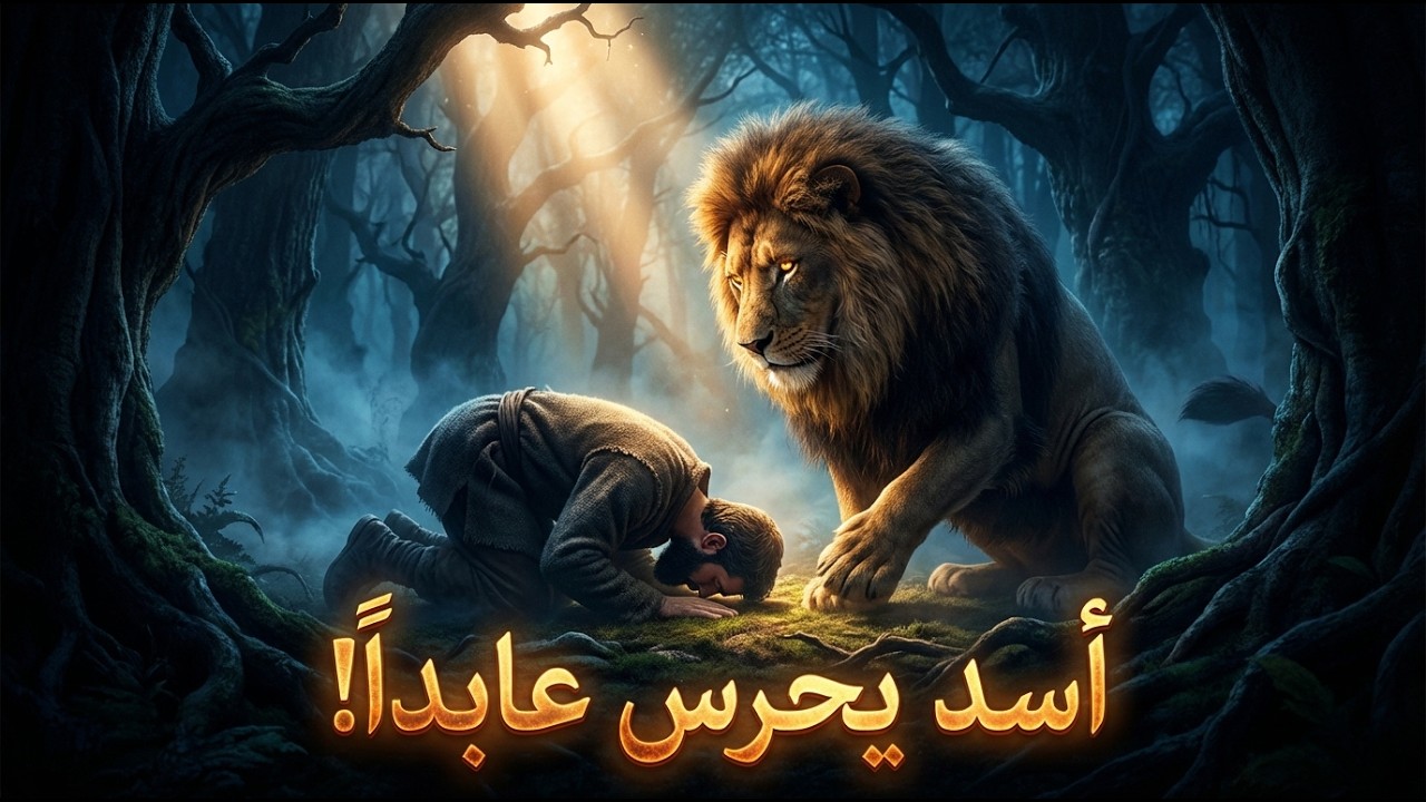 الأسد الذي حرس العابد وهو يصلي! قصة صلة بن أشيم التي أذهلت الجيش