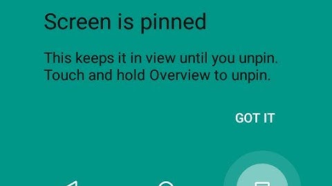 How to Enable Screen Pinning In Marshmallow 6.0 2017 (In Hindi!)