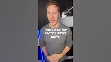 Where Can You Find VoiceOver Practice Scripts?