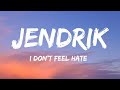 Jendrik  i dont feel hate lyrics germany  eurovision 2021