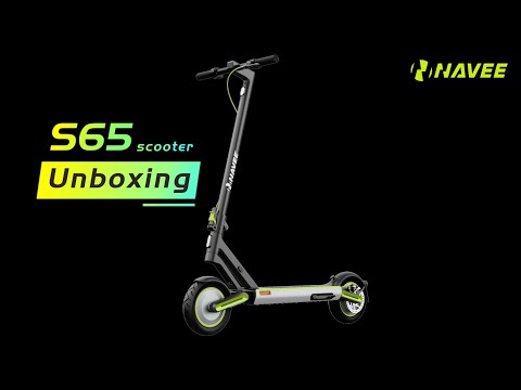 NAVEE S65 Electric Scooter Unboxing