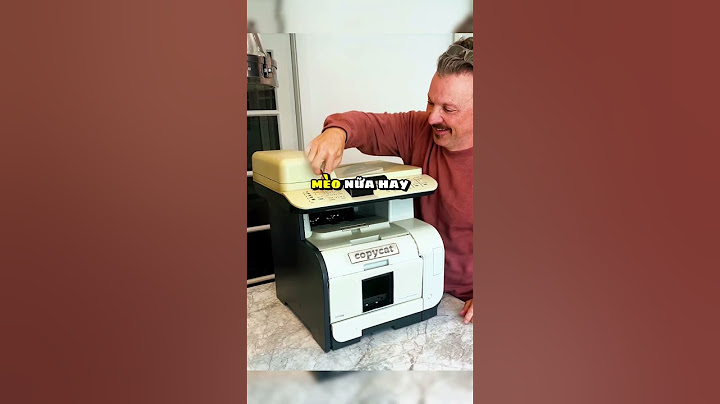 Người đàn ông chỉ đặt 1 con mèo vào máy photocopy và 5 con khác xuất hiện! 😲