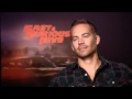 Interview with Paul Walker - About: Fast&Furious, his passion for the sea and earthquake-experiences