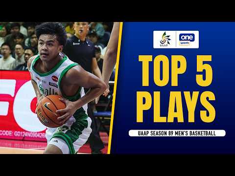 TOP 5 PLAYS | UAAP SEASON 89 MEN’S BASKETBALL | SEPT 13, 2026