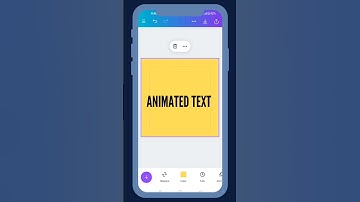 How to create animated text effect in CANVA || canva text animation  #canvatutorial #canva