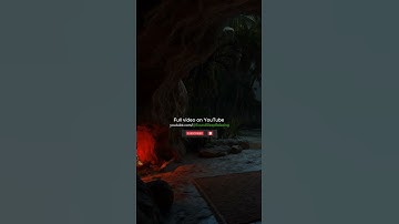 Rain, Sea & Solitude in a Seaside Cave 🌧️🔥 | Relaxing Rain Cave Ambience ASMR