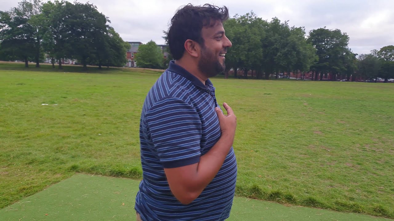 Tape ball cricket in Birmingham with one and only Shahid bhai YouTube