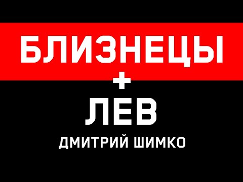 ЛЕВ+БЛИЗНЕЦЫ - Совместимость - Астротиполог Дмитрий Шимко