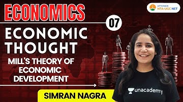 UGC NET 2021 | Economic Thoughts by Simran Nagra | Mill