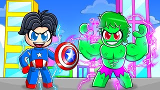 Becoming OVERPOWERED SUPERHEROS With TECHY! (Roblox)