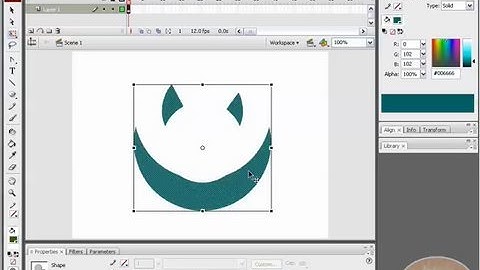 Flash 101 Tutorial: The Drawing Tools; A Basic Overview