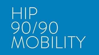 Hip 90/90 mobility and trunk coordination drill