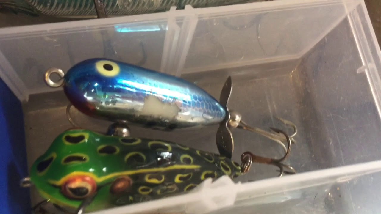 tackle unscramble My top water Lure box