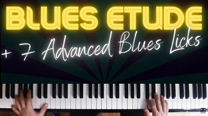 Blues Improvisation Etude  Blues Piano Lesson #8