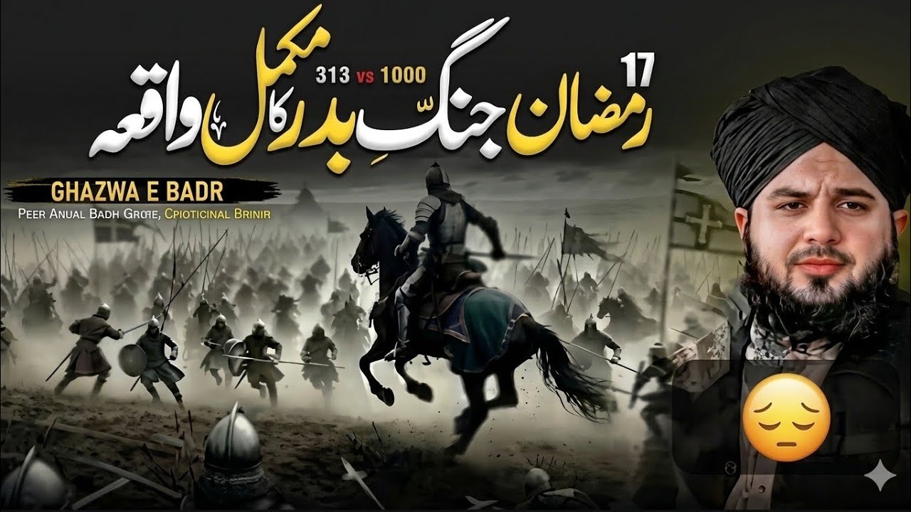 17 Ramadan- jang-e- Badar Ka waqia l Battle of Badr l peer AJMAL Raza Qadri Bayan