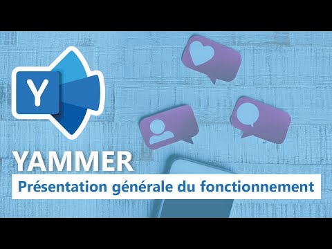 Présentation générale du fonctionnement de Yammer