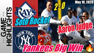 Yankees vs Rays Today Game Highlights May 10, 2024 | Soto Rocket 🚀 Yankees Big Win 👊🏻