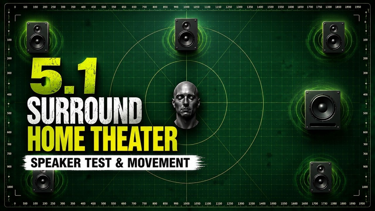 Home Theater 5.1 Surround Test | Speaker Movement Experience - YouTube