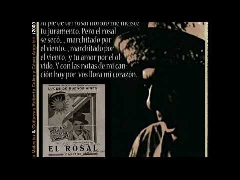 EL ROSAL - canción criolla - Roberto Malestar con guitarras / Matos Rodríguez & Manuel Romero