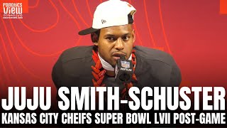 JuJu Smith-Schuster Explains Andy Reid Greatness \& Reacts to Winning Super Bowl With KC Chiefs