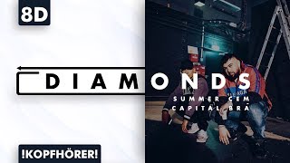 8D AUDIO | Summer Cem feat. Capital Bra - Diamonds