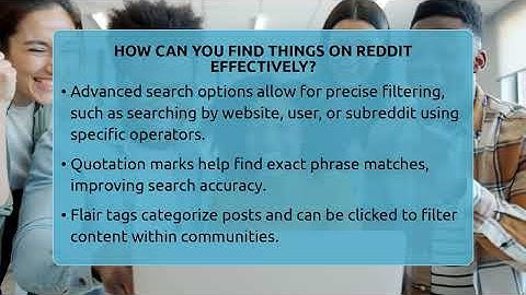 How Can You Find Things On Reddit Effectively? - Everyday-Networking