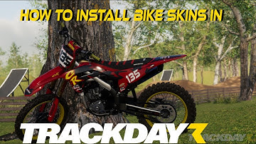How To Install Bike Skins In TrackDayR