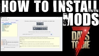 7 Days to Die: how to install mods ( 7DTD Launcher)