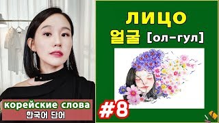 видео: Части лица на корейском/ корейские слова картинка: Части лица на корейском/ корейские слова