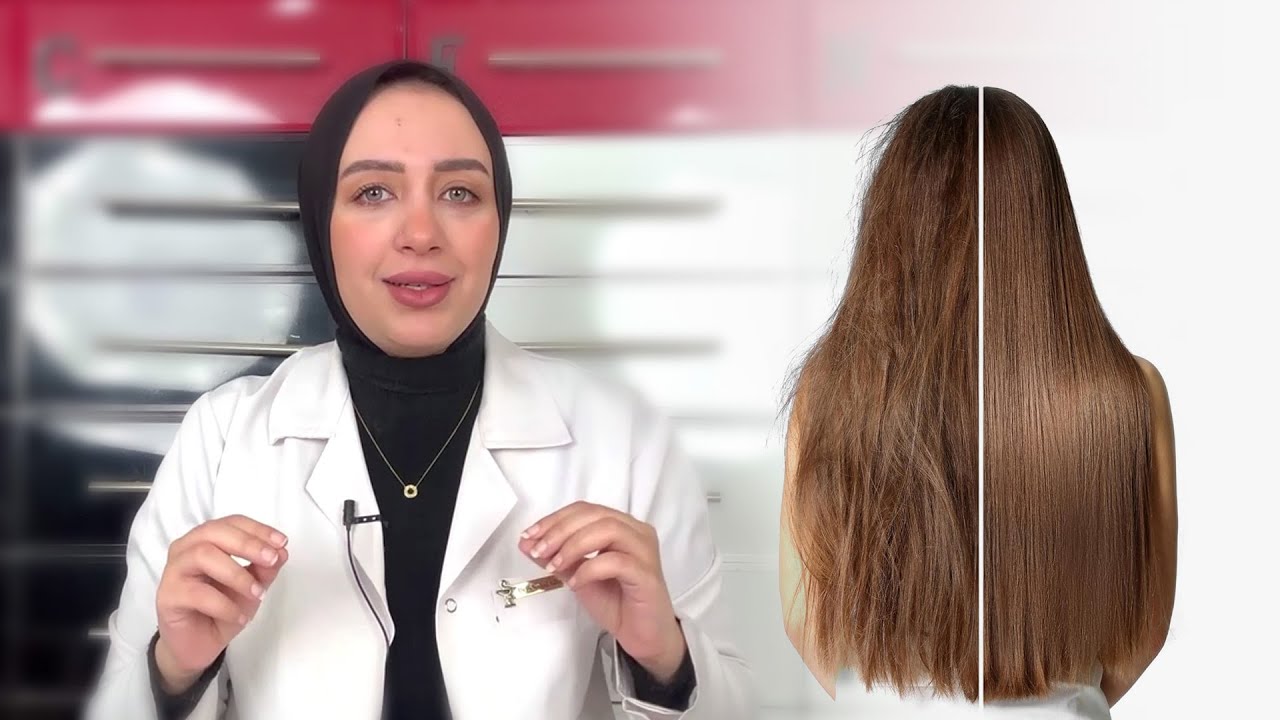 وصفة طبيعية هتحول شعرك من شعر تالف ومتقصف وبايظ 🥺 إلى شعر ناعم زي الحرير 💃👑