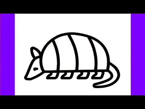 COMO DESENHAR UM TATU fácil