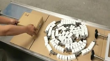 Tutorial how to install face masks packing machine from Unboxing to mask bagging process