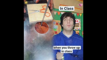 When You Throw Up In Class #shorts #relatable