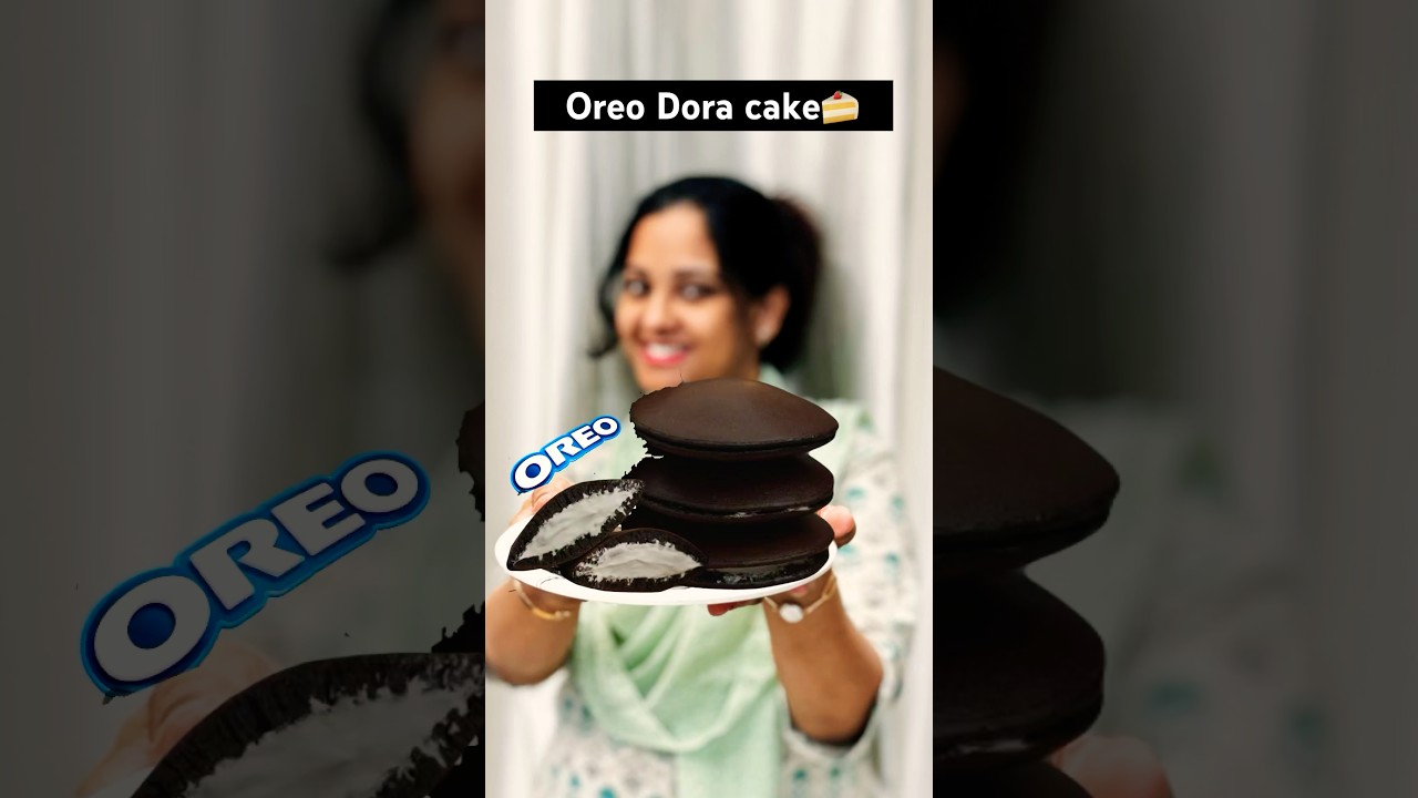 #shorts Oreo Dora Cake #cake #oreocake #selinesrecipes