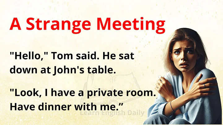 A Strange Meeting ✅ Learning English Through Story Level 3 ✅ Learn English Daily With Olivia