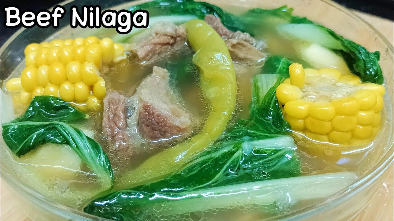 Nilagang Baka Beef soup recipe YouTube