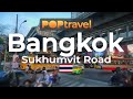 Walking in BANGKOK / Thailand 🇹🇭- Sukhumvit Road - 4K 60fps (UHD)