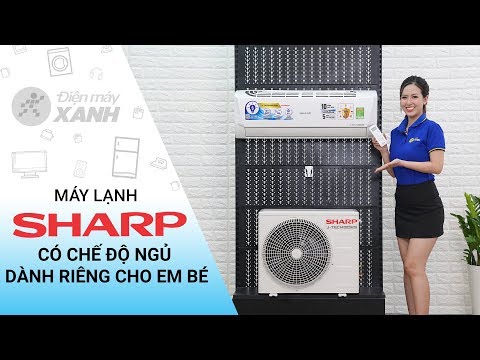 Máy lạnh Sharp Inverter 1 HP: hàng nhập Thái Lan giá tốt nhất (AH-X9VEW) | Điện máy XANH