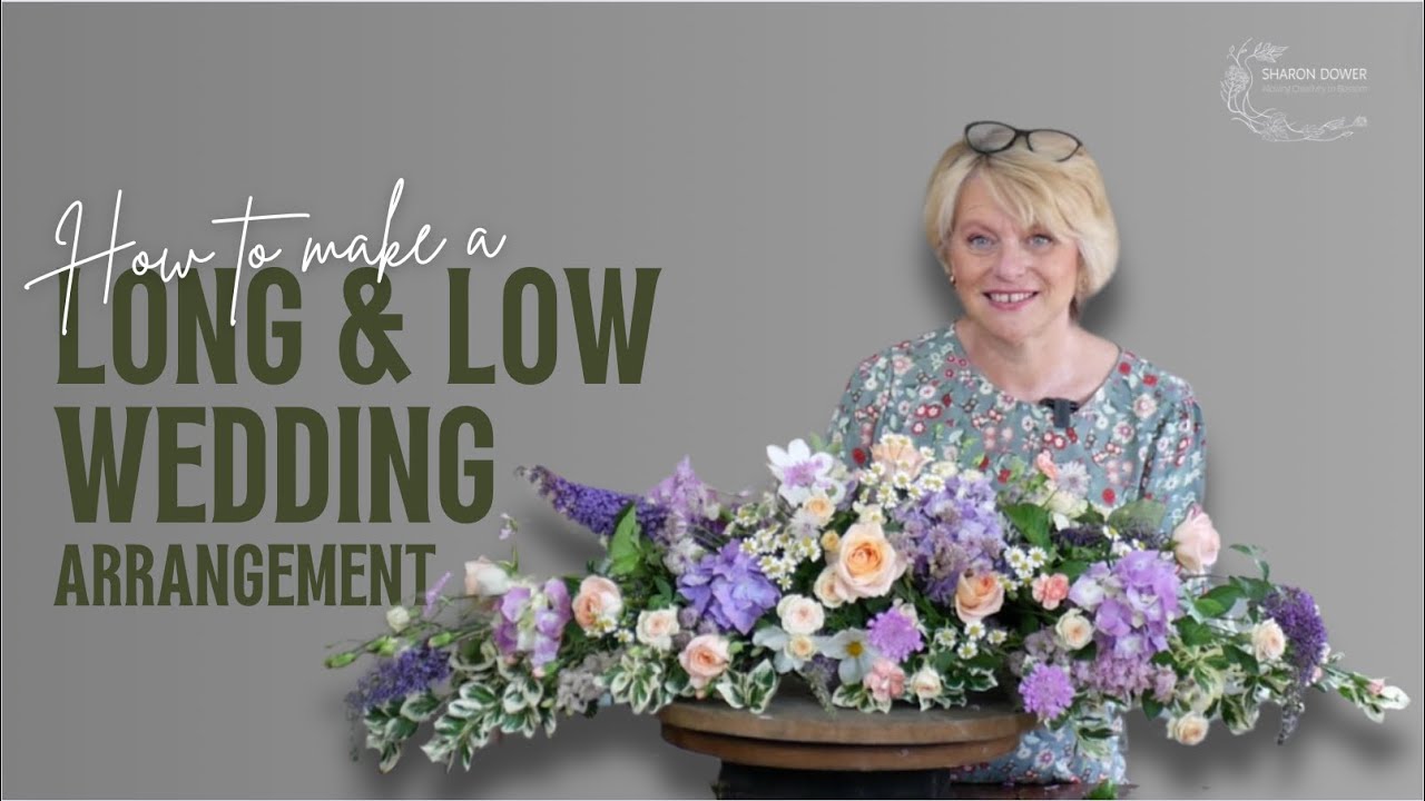 Как создать потрясающую композицию для длинного и низкого стола 🌸 Пошаговое руководство с розами ...