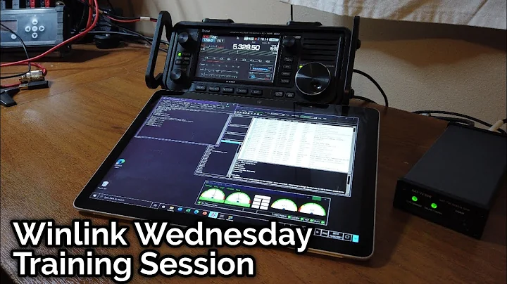 Email over Ham Radio | Portable Winlink Net Check-in