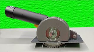 Membuat Mini Circular Saw Dengan Motor DC 795 dan Bahan PVC | Alat Potong Portabel yang Efisien