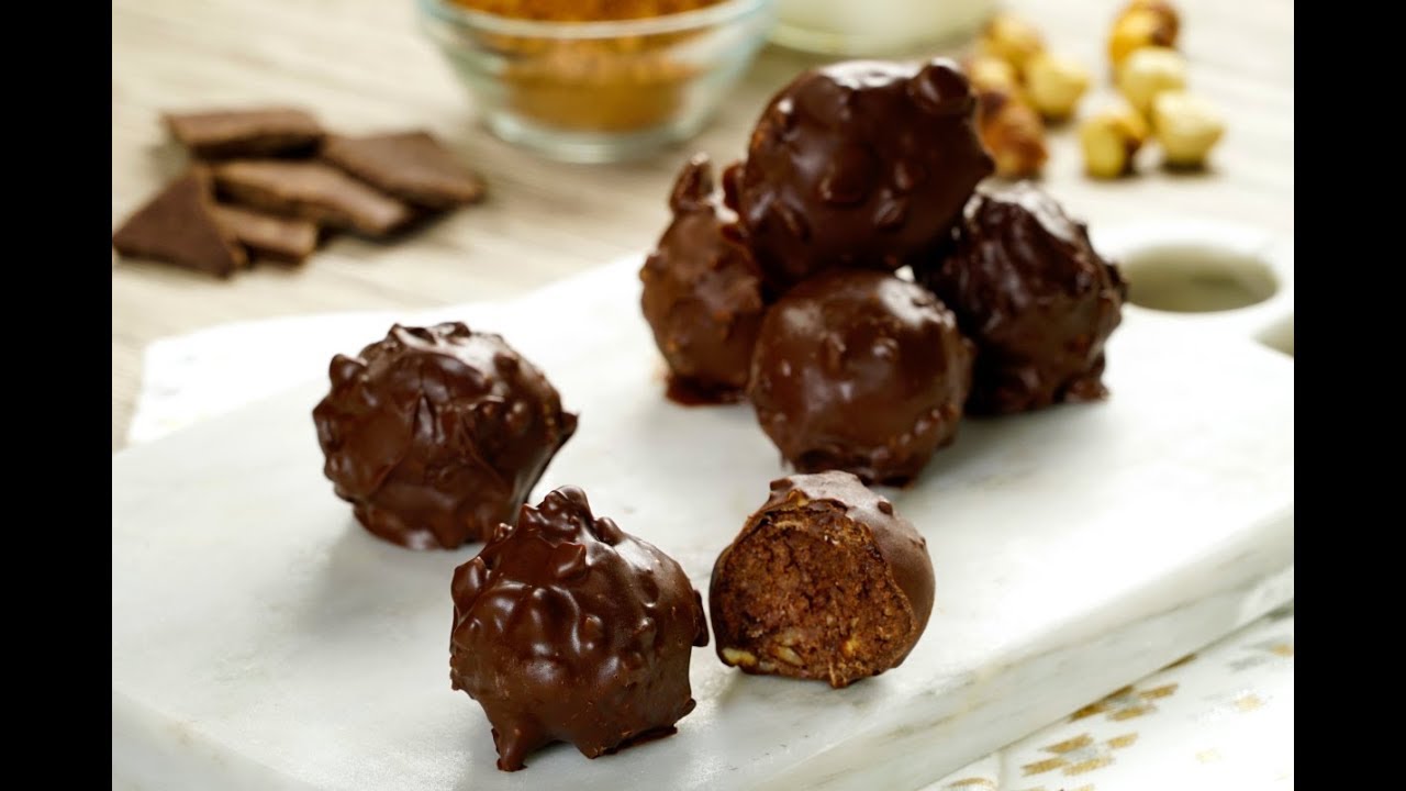 Trufas de Nutella | Postre de Nutella como cocinar berenjenas