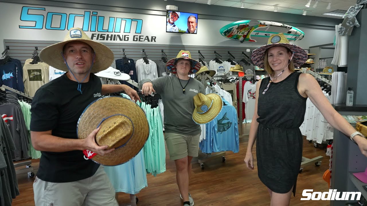 SFG Straw Hats - Sodium Fishing Gear 