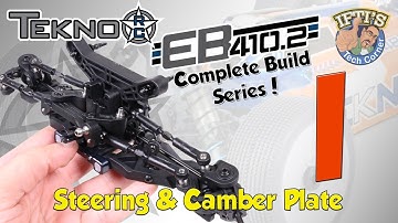 #10 Tekno EB410.2 - BUILD SERIES - Kit Bag I : Steering & Camber Plate Assembly