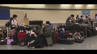 Tens of millions hit the skis and roads for the return home from holidays travel