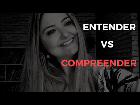 Vídeo: Compreender e compreender é a mesma coisa?