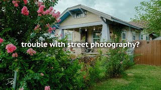 Street photography for beginners.