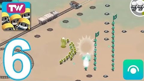 Tactile Wars - Gameplay Walkthrough Part 6 - Level 6-8 (iOS, Android)