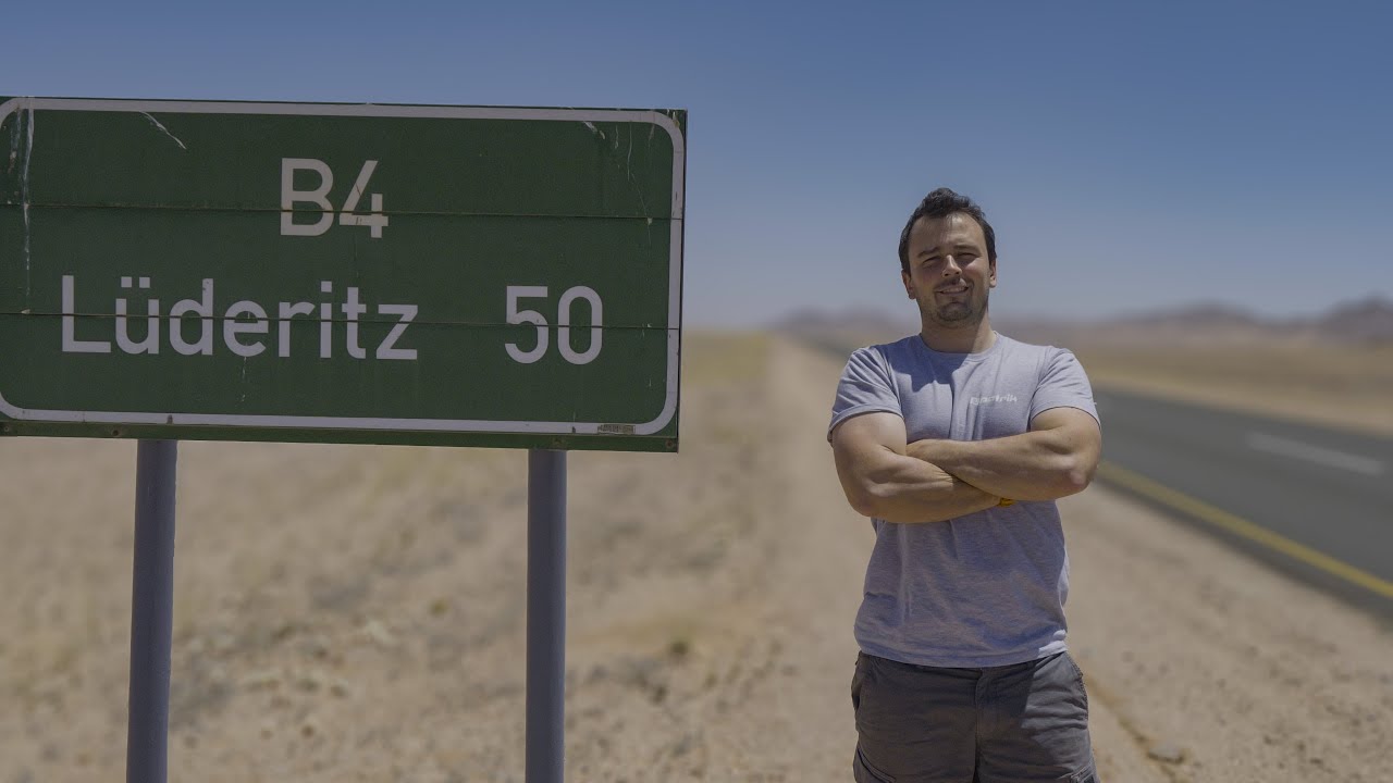 I arrived in Luderitz for the World Record attempt!